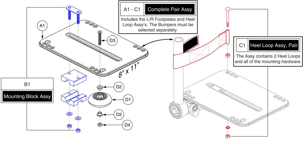 Style #8 Multi-axis Foot Plates, 8