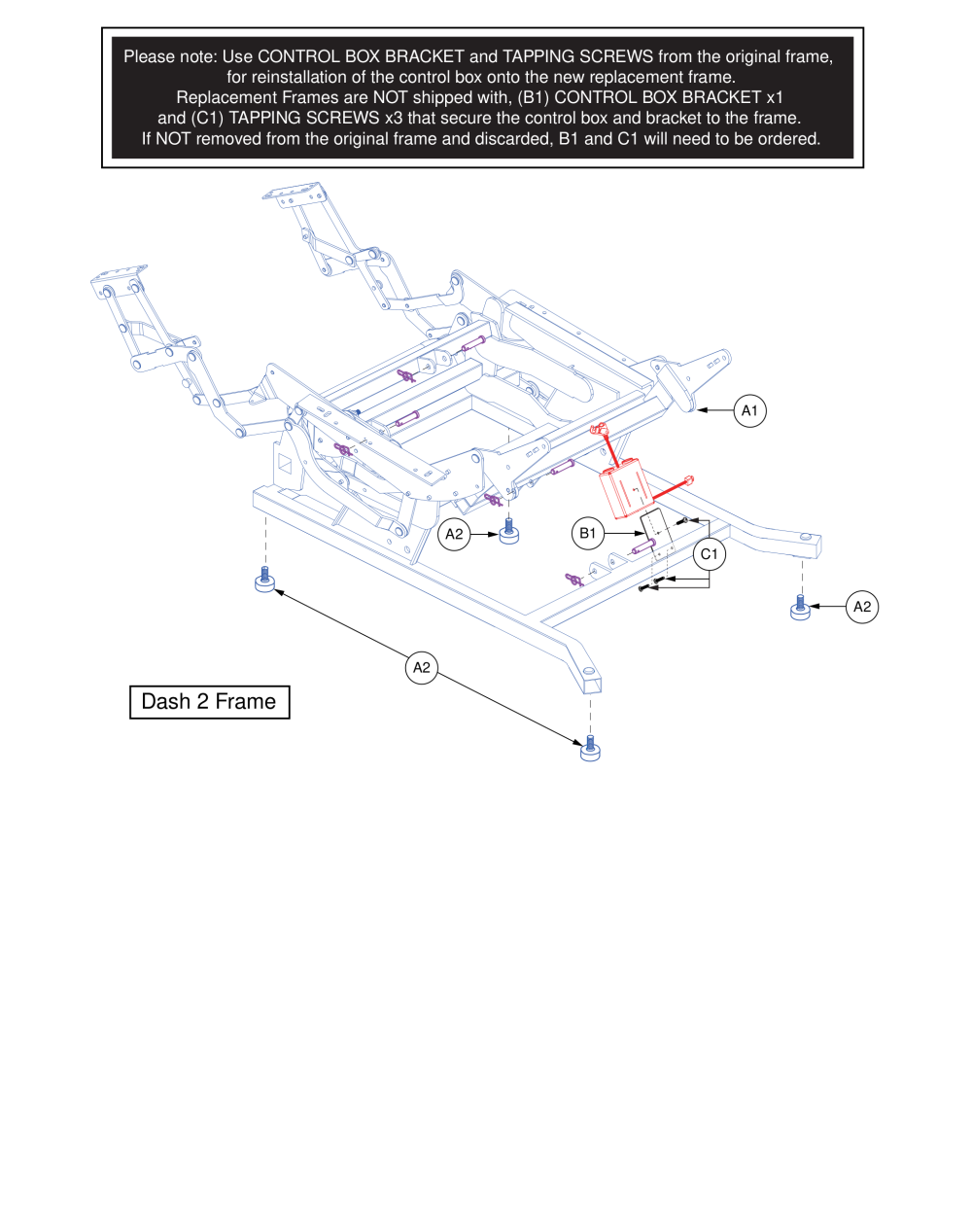 Lift Frame Assy W/ Integrated Scissors, Infinite Position Lay Flat (dash 2), Mec169544 parts diagram