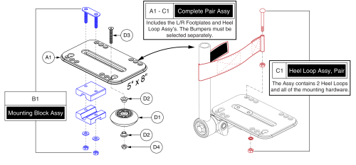 Style #8 Multi-axis Foot Plates, 5