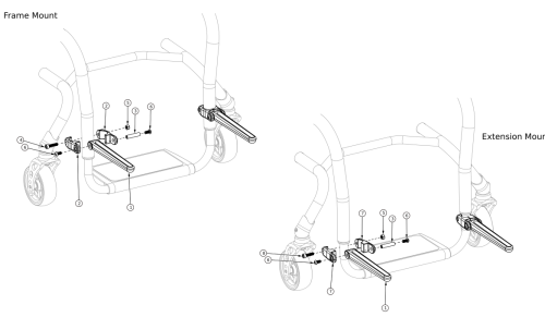 Ethos Luggage Carrier parts diagram