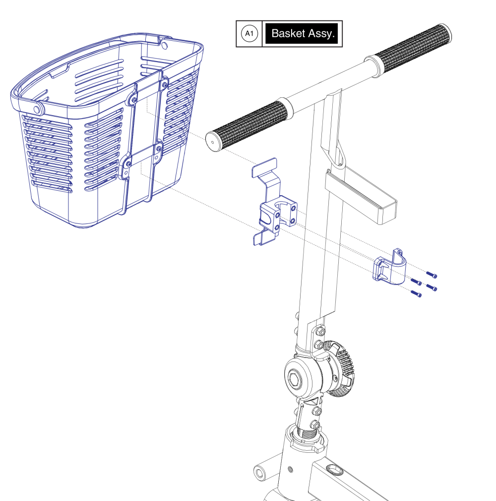 Basket parts diagram