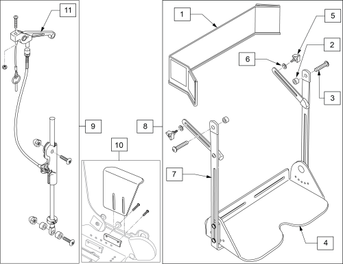 Shell Replacement Parts parts diagram