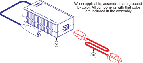 3.5 Amp Charger Assy parts diagram