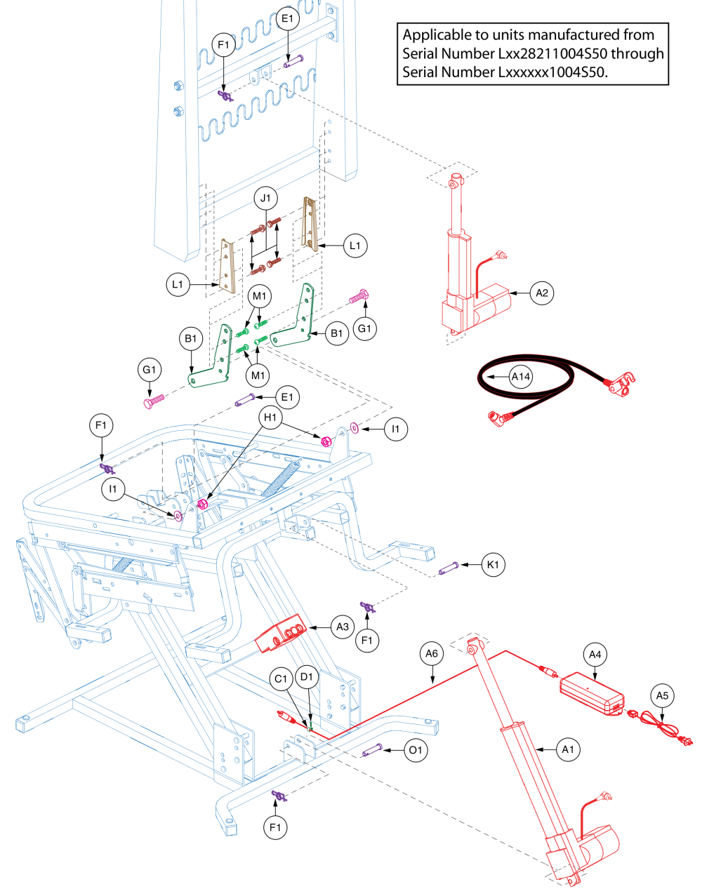 Used Prior To The 297 Day Of 2013, Le329713126s20 parts diagram