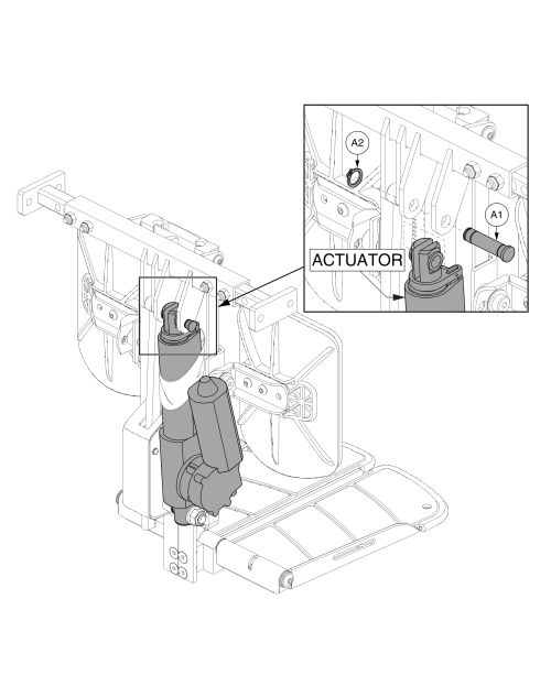 Power Afp Shear Pin Replacement Kit, Gen 1 parts diagram