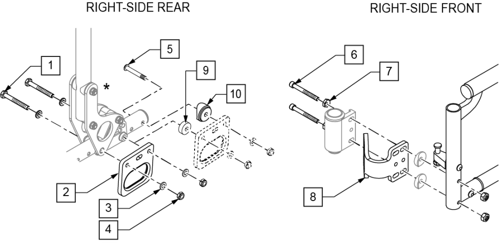 Transit Kit Zippie 2 parts diagram