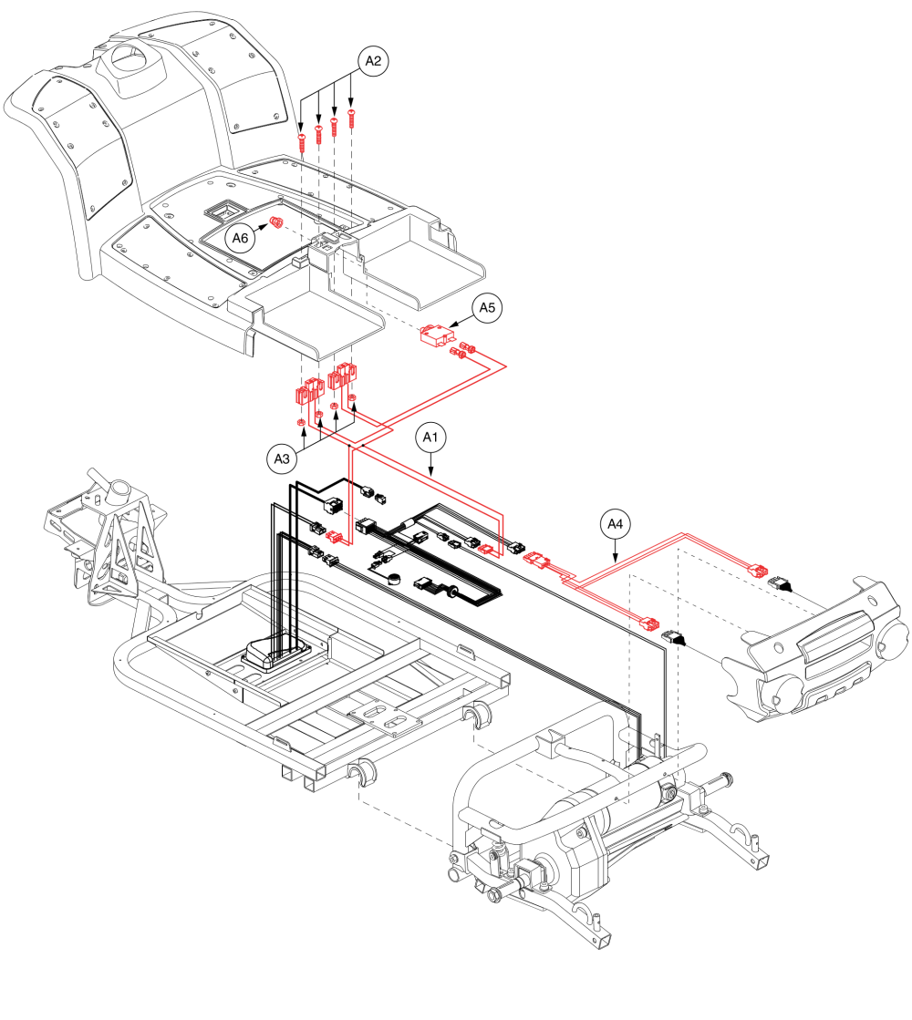 Celebrity Xl Rear Electronics Assy parts diagram