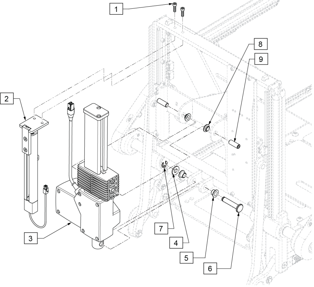 Quickie Q700 M SEries Replacement Parts by Quickie