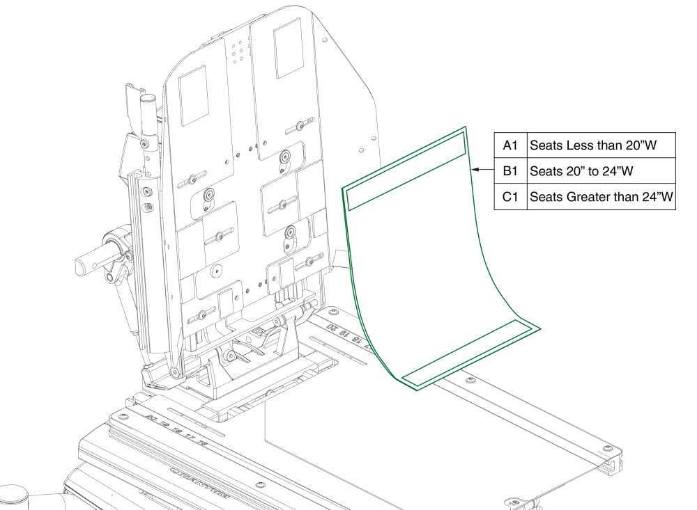 Privacy Flaps, Tru Balance® 3/3 Redesigned/4 Backs parts diagram