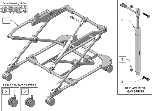 Voyage Booster Base (s/n Prefix Zv-) Eiz14 parts diagram