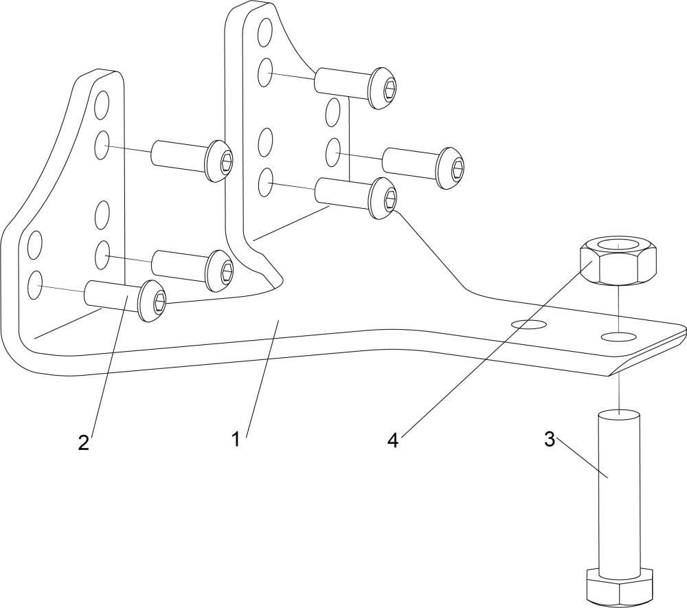Qlk 150 Stabiliser Kit parts diagram