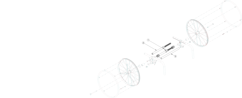 Rogue Xp One Arm Drive Quick Release - Growth parts diagram