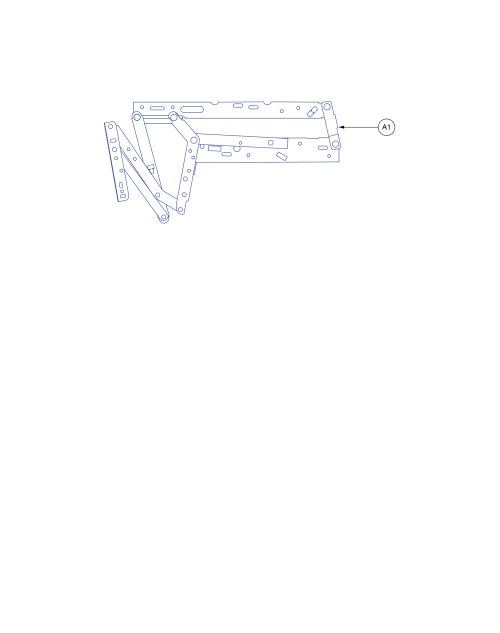 Scissor Mech, 2 Position Standard, Left, Right parts diagram