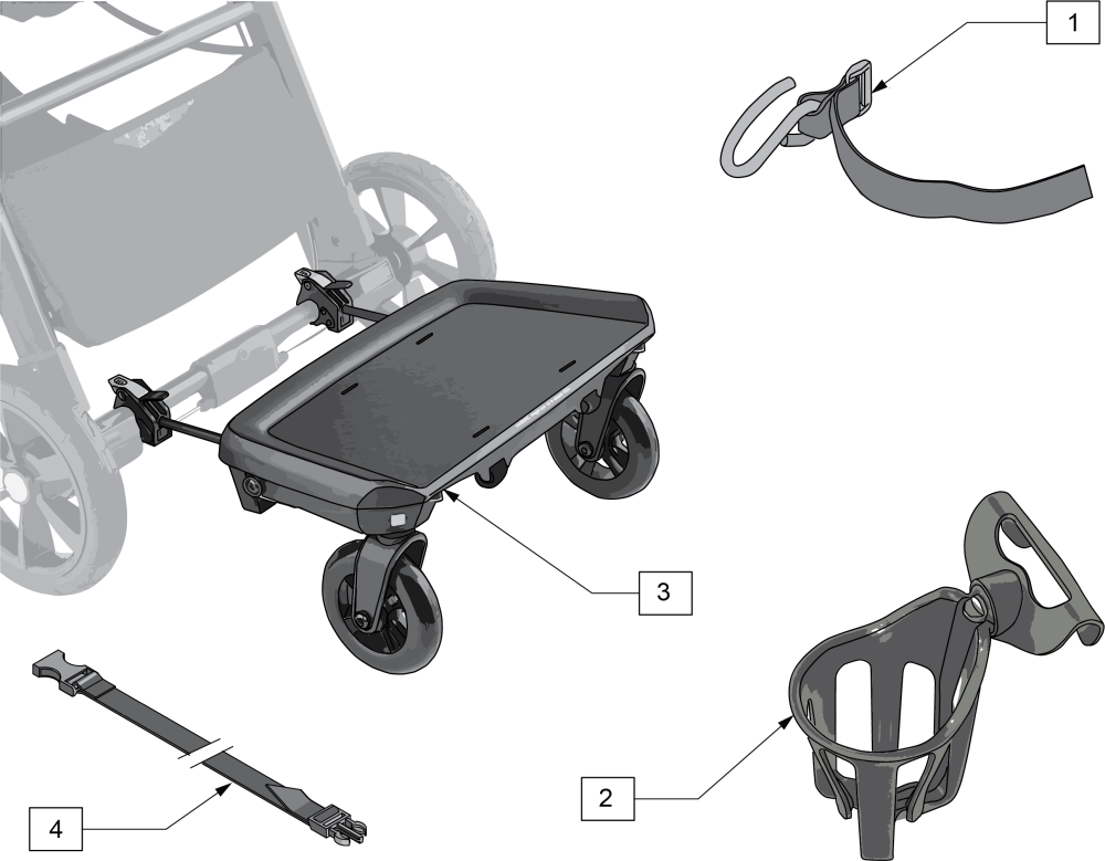 Voyage Accessories parts diagram