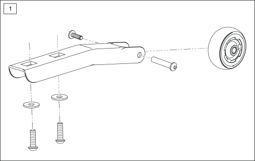 Anti-tip parts diagram