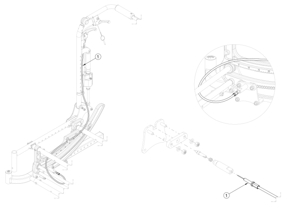 Cr45 Dual Hand Tilt With Reclining Back - Growth parts diagram