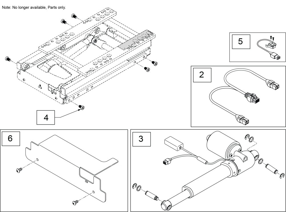 Q300mp 30 Deg Tilt Module parts diagram