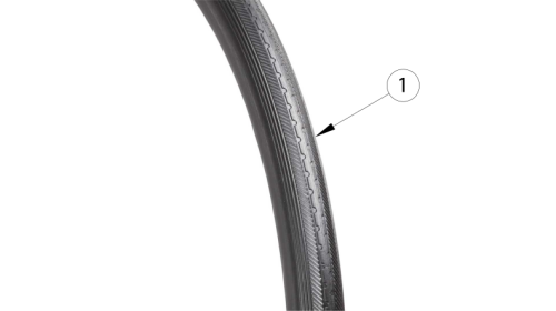 Focus / Flip Full Poly Tire parts diagram