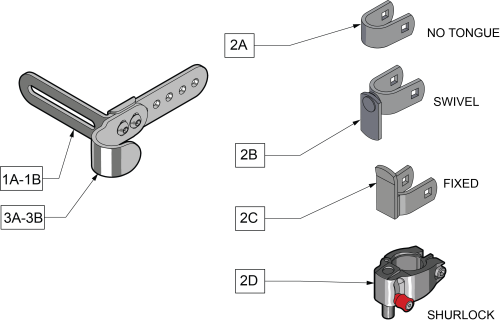 J Hooks Mounting Hardware parts diagram