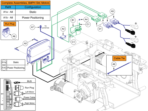 Ne+ Base Electronics, Standard Fenders / No Qbc, Q6 Edge 2.0 parts diagram