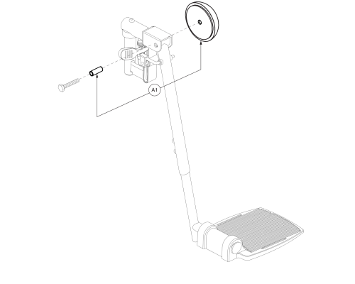 Style #12 Elr Adductor Button parts diagram