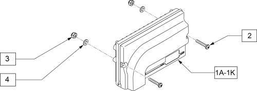 Vr2 Controller S636/s646 parts diagram