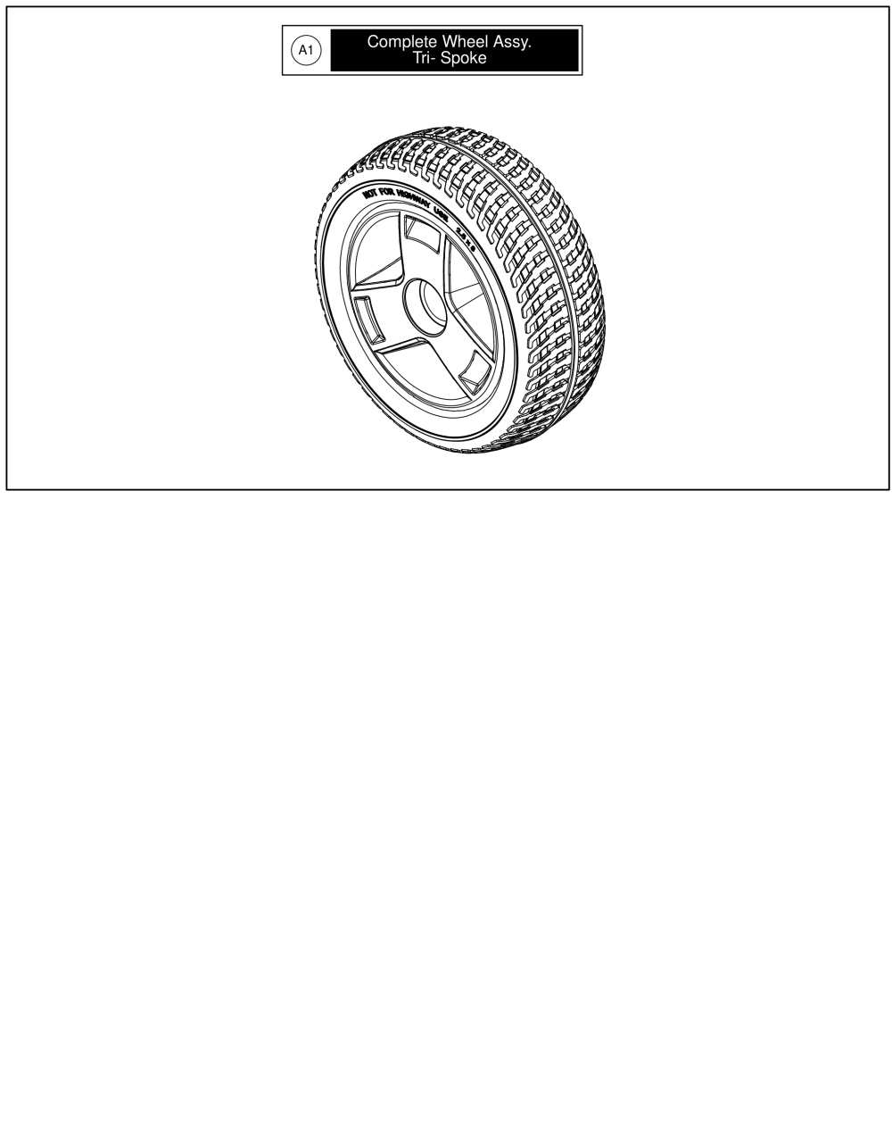 Rear Wheel Assy. parts diagram