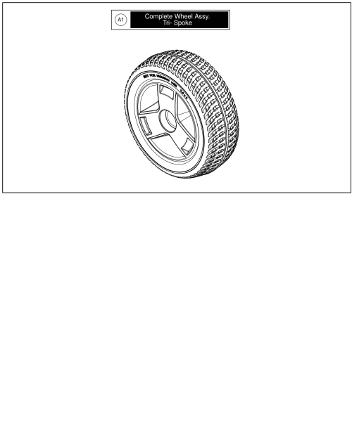 Rear Wheel Assy. parts diagram