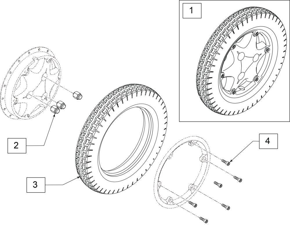 Quickie Q300m Replacement Parts by Quickie