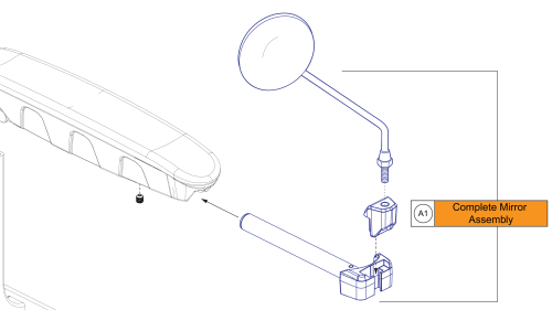 Mirror, Q-captain parts diagram