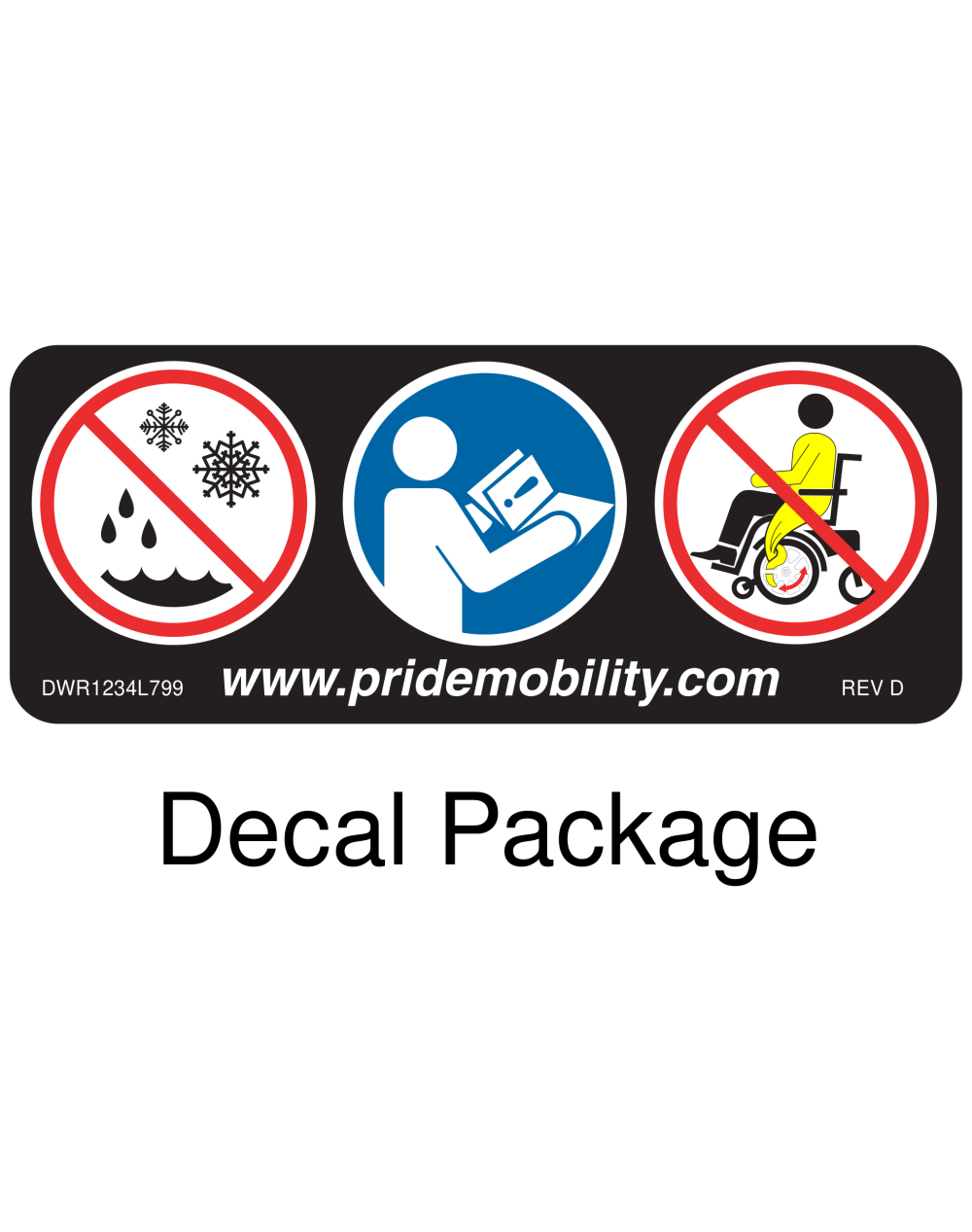 Decal Package, Baja® Raptor 2, 4wheel parts diagram