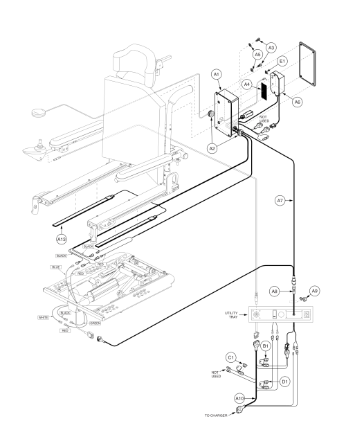 Tb1 Tilt, Remote Plus / Vsi Thru Single Switch, 1170xl parts diagram