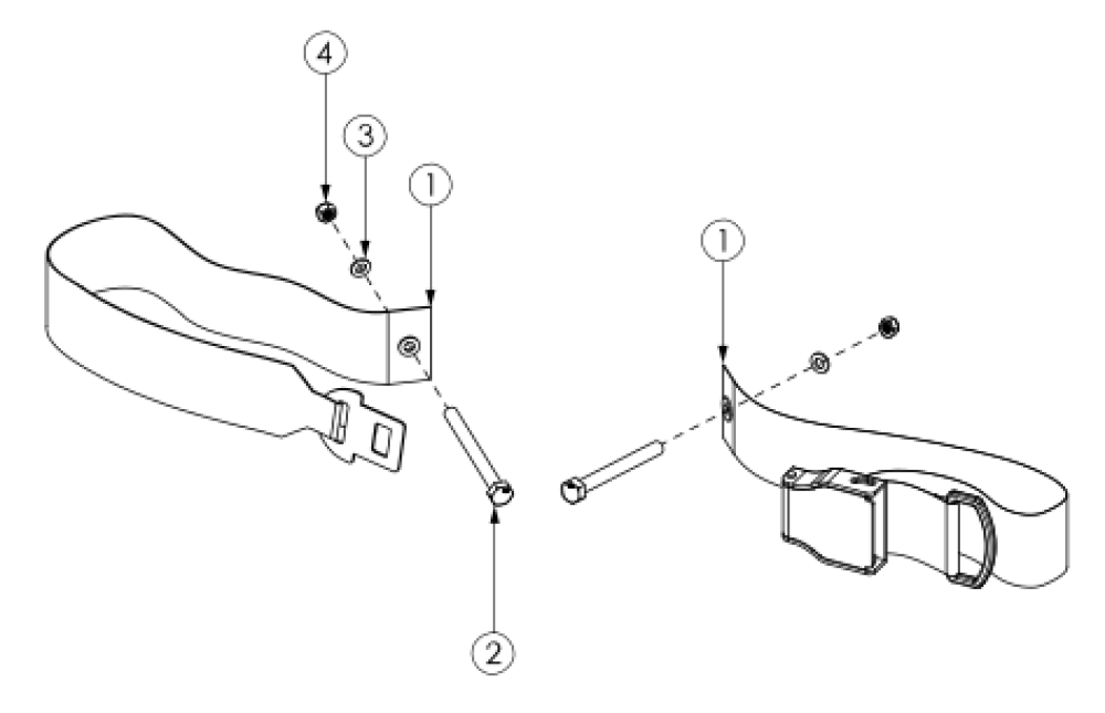 Catalyst E Pelvic Positioning Belts - 2