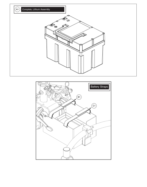 Lithium, Battery parts diagram