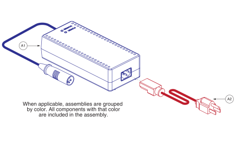 Mv600 Charger parts diagram