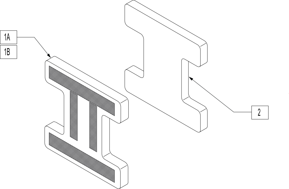 I Back Cushion parts diagram