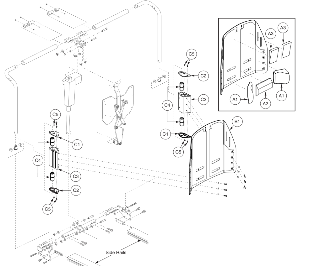 Tb2 Recline Seat Back, 20