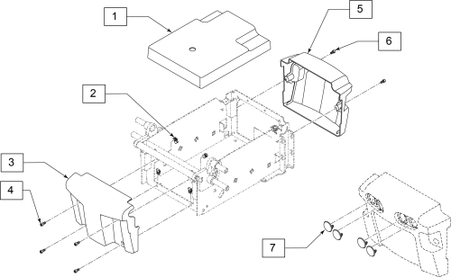 Q500 H Shrouds parts diagram