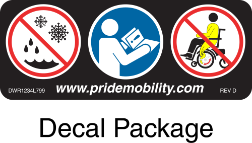 Decal Assembly, Revo 2.0 parts diagram