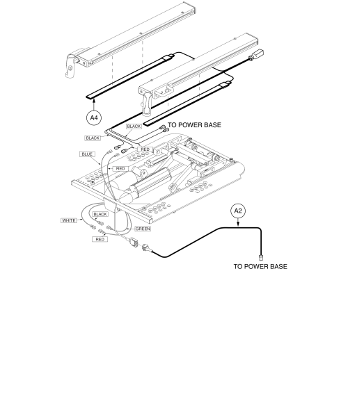 Tb1 Tilt, Vr2 Thru Joystick parts diagram