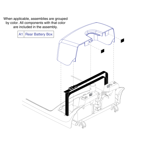 Battery Box Shroud, Victory 9.2, 10.2 parts diagram