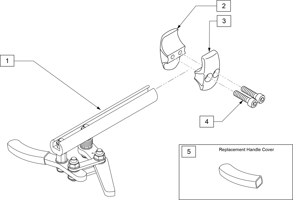 Ergo Scissor Wheel Lock (metric Forged) parts diagram