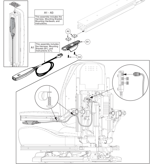 Q-logic 2 Usb Charger Module Assy parts diagram