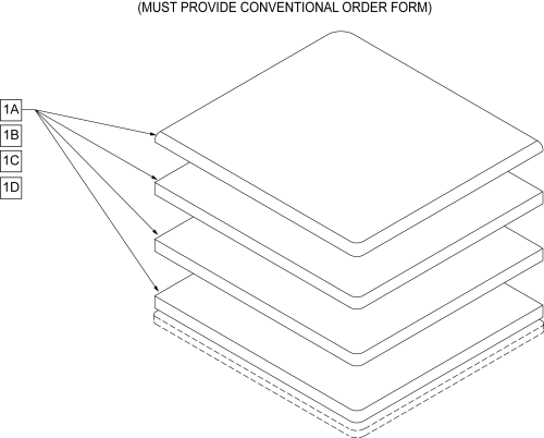 Seat Foam parts diagram