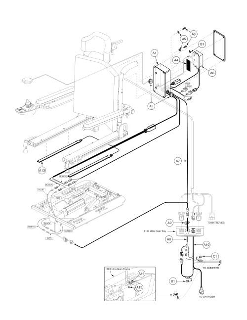 Tb1 Tilt, Vsi Thru Single Switch, 1103ultra parts diagram