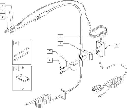 Sip-n-puff Parts parts diagram