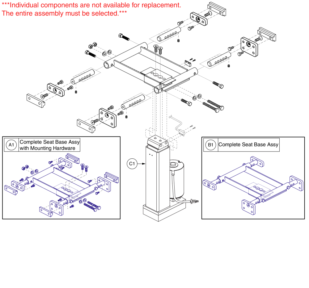 Power Elevating Seat - 14