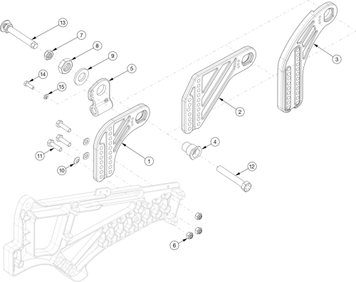 Liberty Axle Plate parts diagram