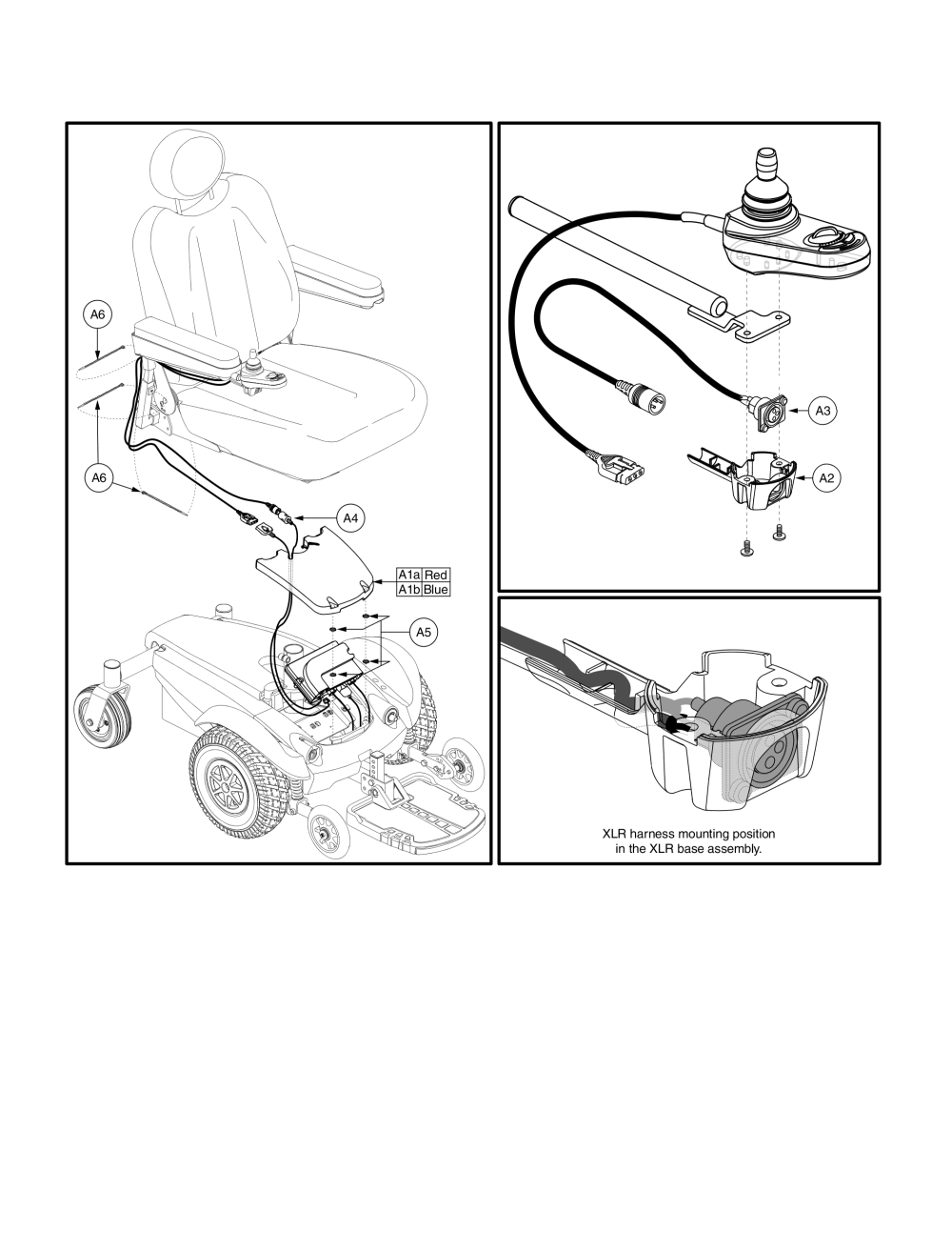 Select Gc Xlr Harness Retrofit Kit parts diagram