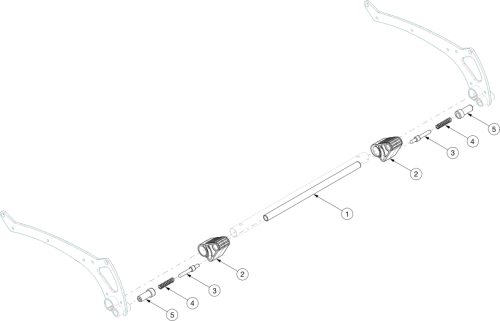 Tyke Attendant Foot Lock parts diagram